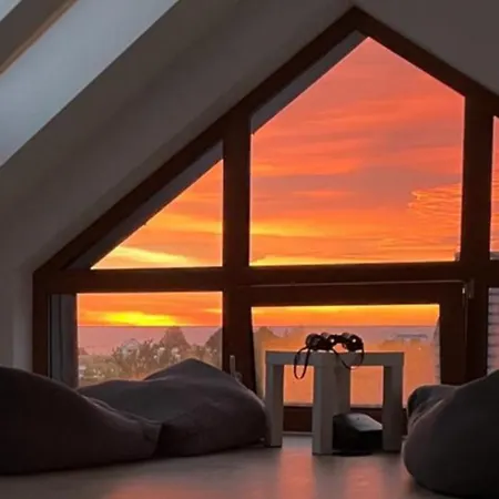 Ferienhaus Dom Na Wzgorzu Z Widokiem Na Morze - Etezje *